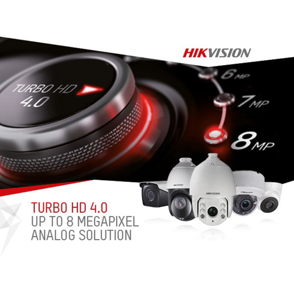 Thế hệ mới Turbo HD 4.0: Camera HD-TVI độ phân giải lên đến 8MP