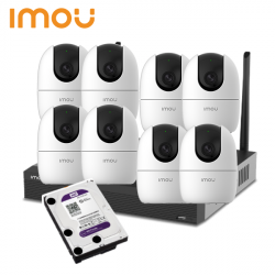 Bộ KIT 8 Camera Wifi IMOU kèm Đầu ghi