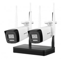 Bộ KIT 2 Cam Wifi Hikvision 2MP kèm NVS