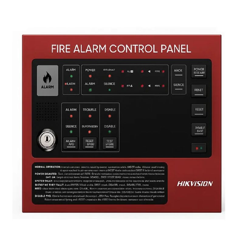 Tủ trung tâm báo cháy Hikfire 4 kênh HF-C104